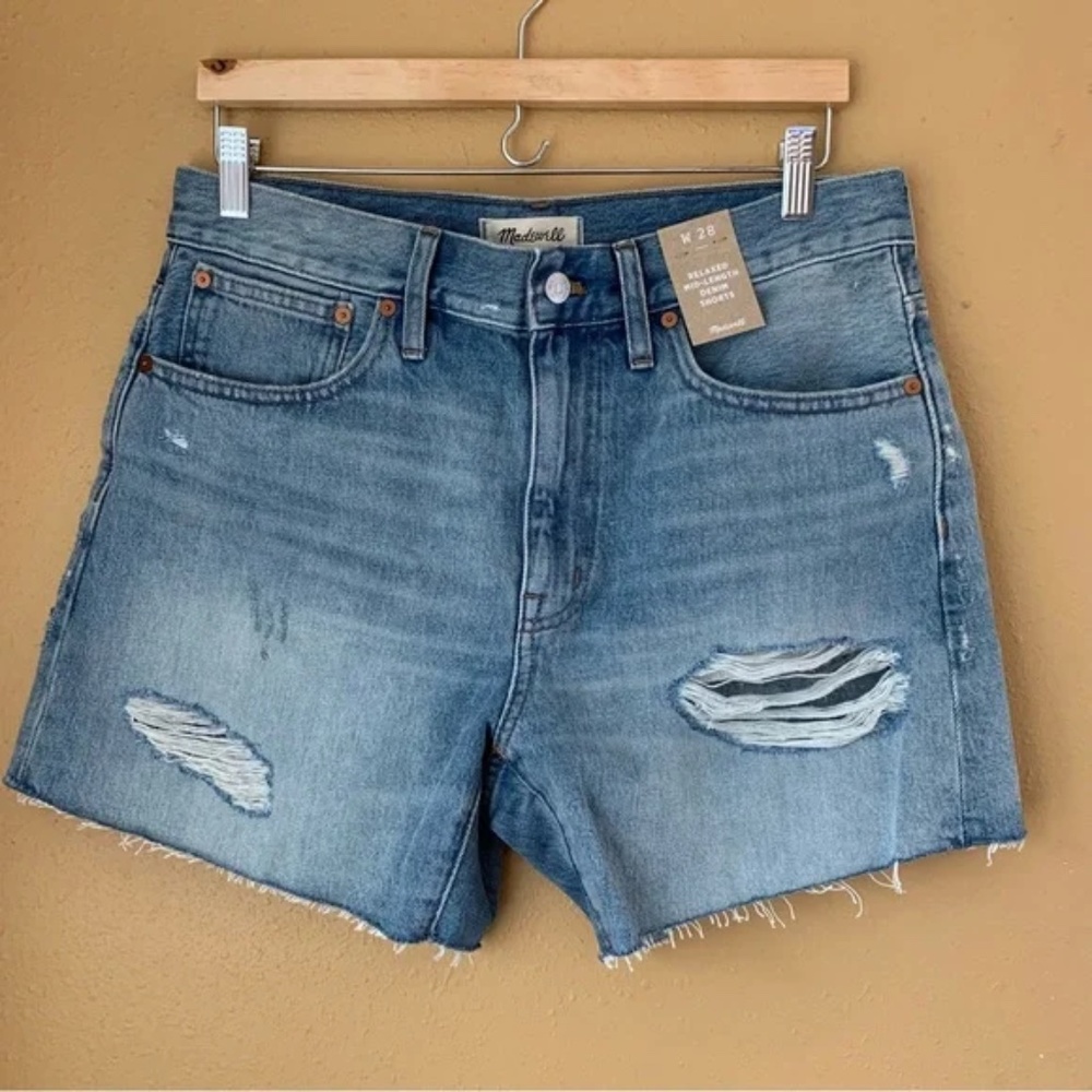 Madewell Relaxed Denim shorts
